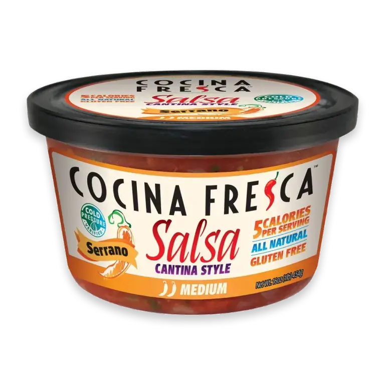 Cantina Style Medium Serrano Salsa