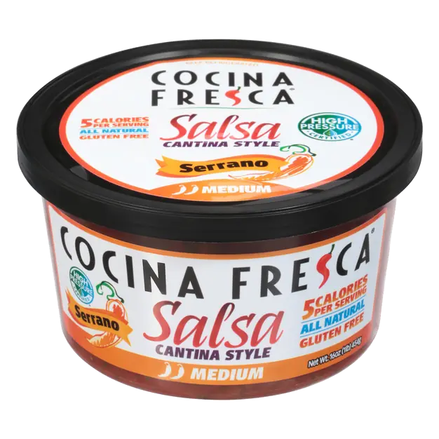 Fresca Medium Cantina Style Serrano Salsa
