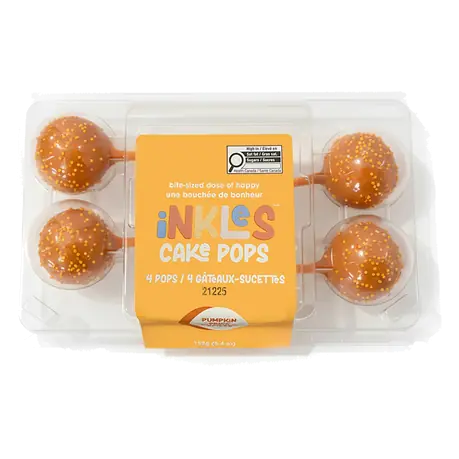 Cake Pops Pumpkin Spice 4 Pops 152 g