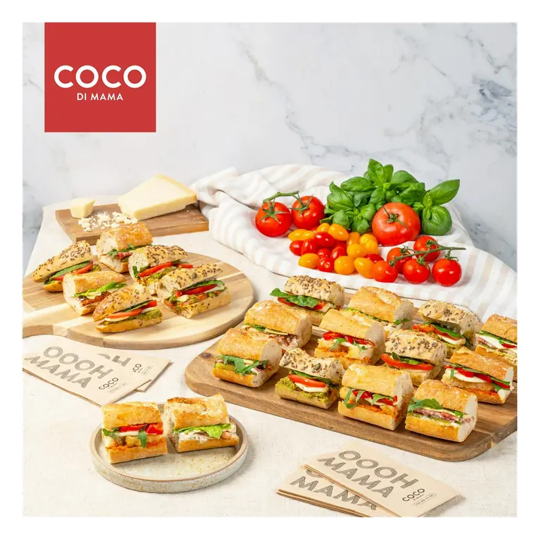 Sourdough Baguette Sharing Platter (20 Pieces)