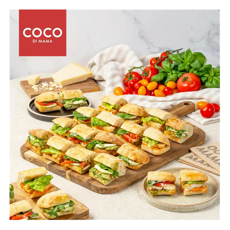 Sourdough Ciabatta Sharing Platter (24 Pieces)