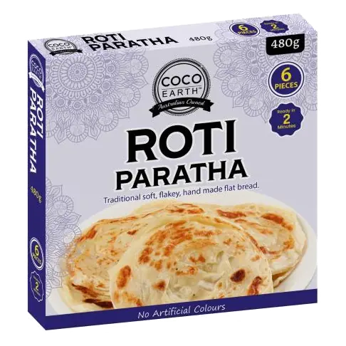 Roti Paratha Bread 6 Pack