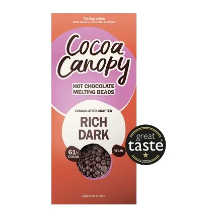 Rich Dark Hot Chocolate Beads