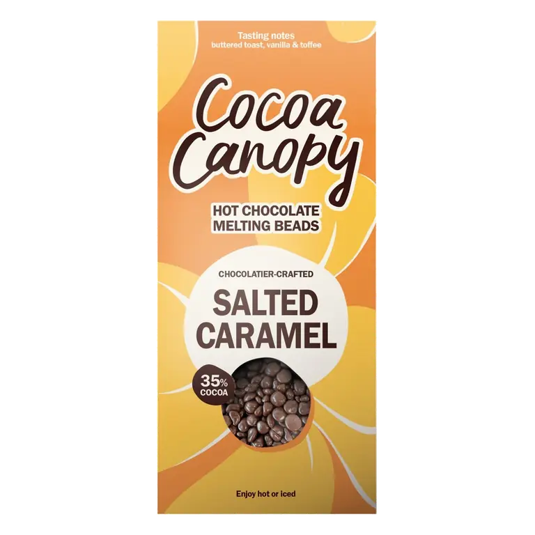 Salted Caramel Drinking Hot Chocolate