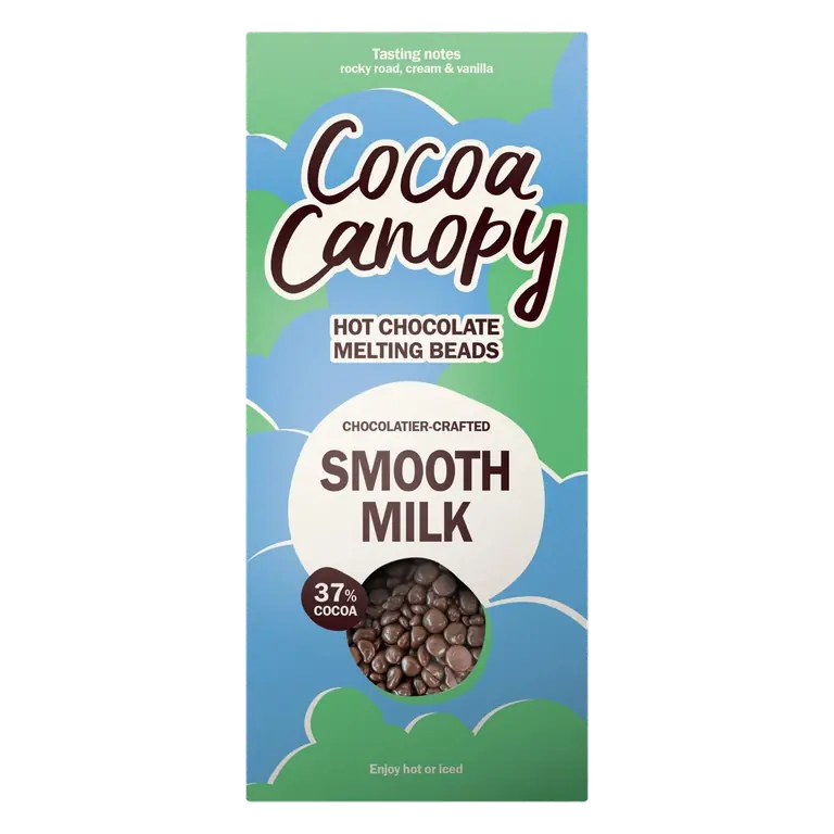 Smooth Milk Drinking Hot Chocolate