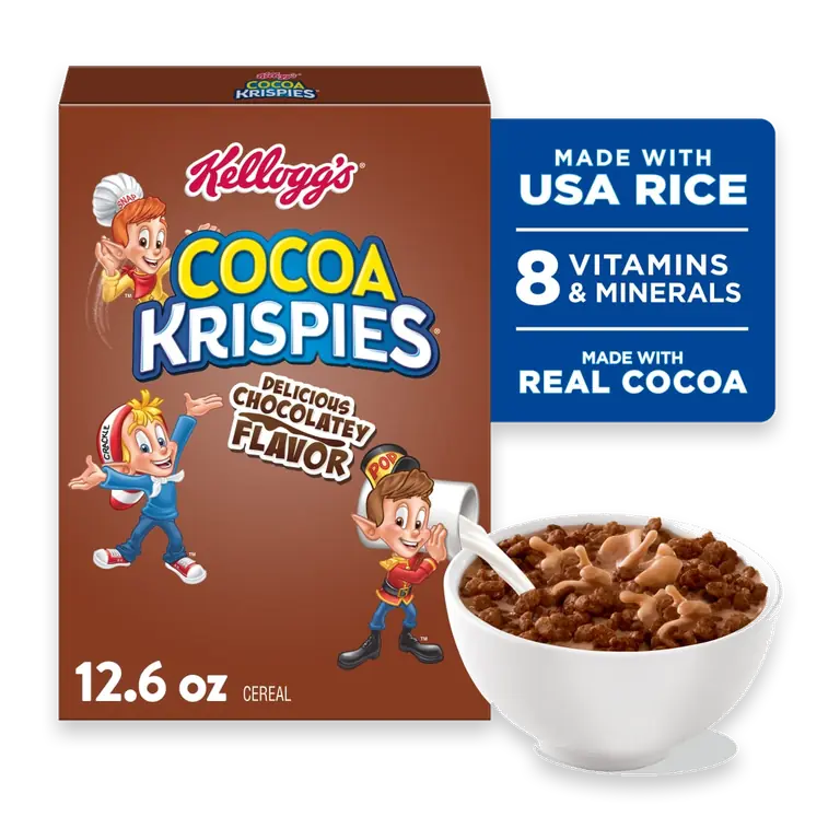 Kellogg's Cocoa Krispies Chocolatey Flavor Cereal