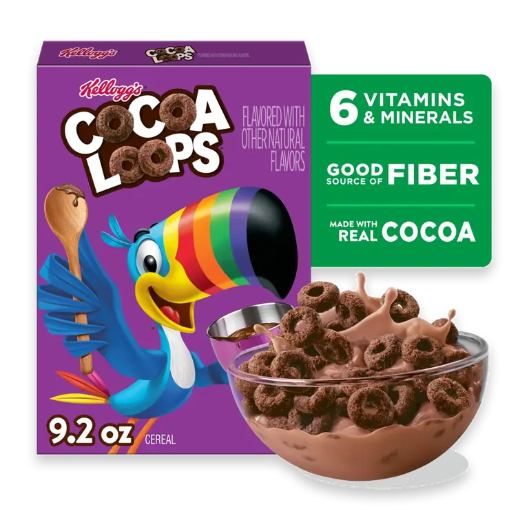 Kellogg's Cocoa Loops Cereal