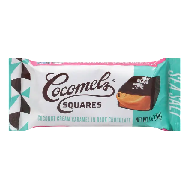 Cocomels Sea Salt Chocolate Covered Coconut Milk Caramels