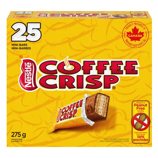 Peanut-Free Chocolate Bars Junior 25 Pack 275 g