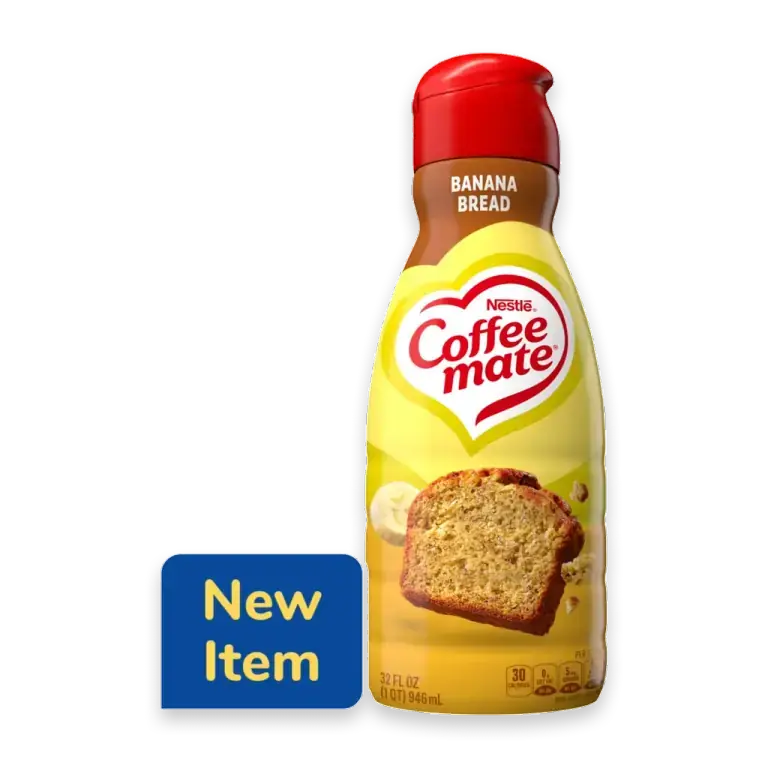 Banana Bread Flavored Coffee Creamer