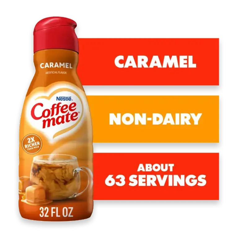 Caramel Flavored Coffee Creamer Non-Dairy Gluten-Free