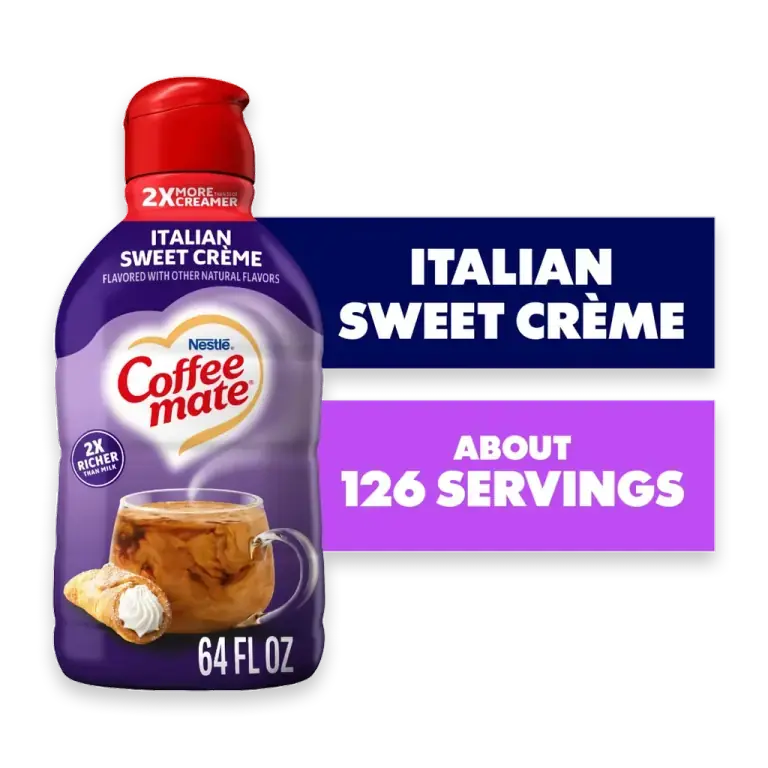 Italian Sweet Crème Flavored Coffee Creamer Gluten-Free