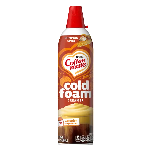 Pumpkin Spice Flavored Cold Foam Creamer