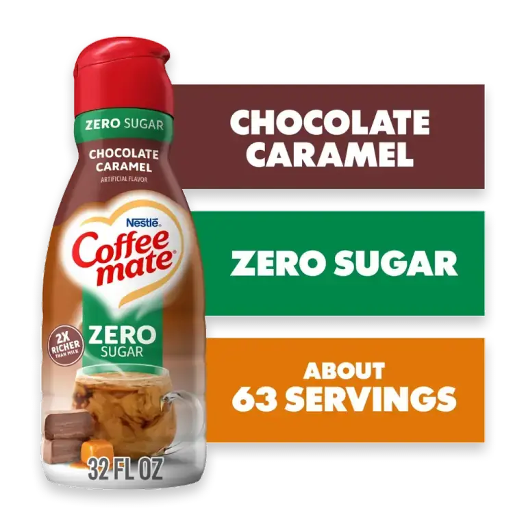 Zero Sugar Chocolate Caramel Liquid Coffee Creamer