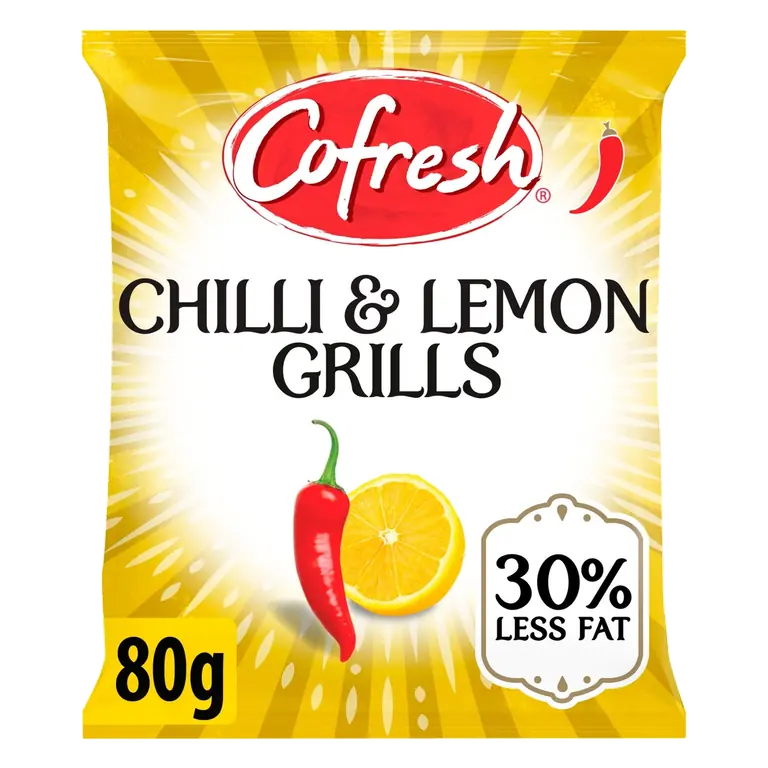 Chilli & Lemon Potato Grills 80g