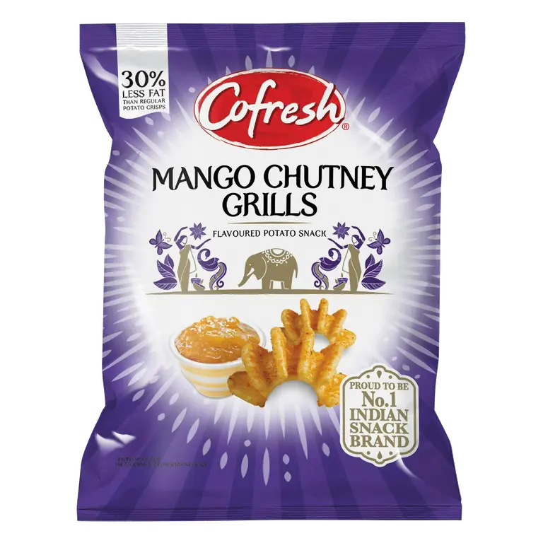 Mango Chutney Grills Flavoured Potato Snack 80g