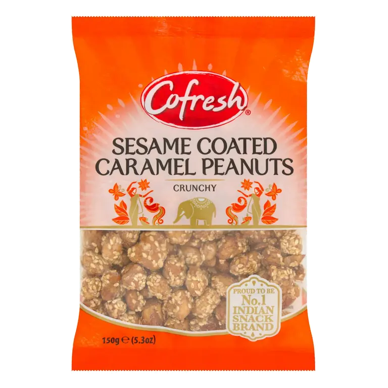 Cofresh Sesame Coated Caramel Peanuts 150g