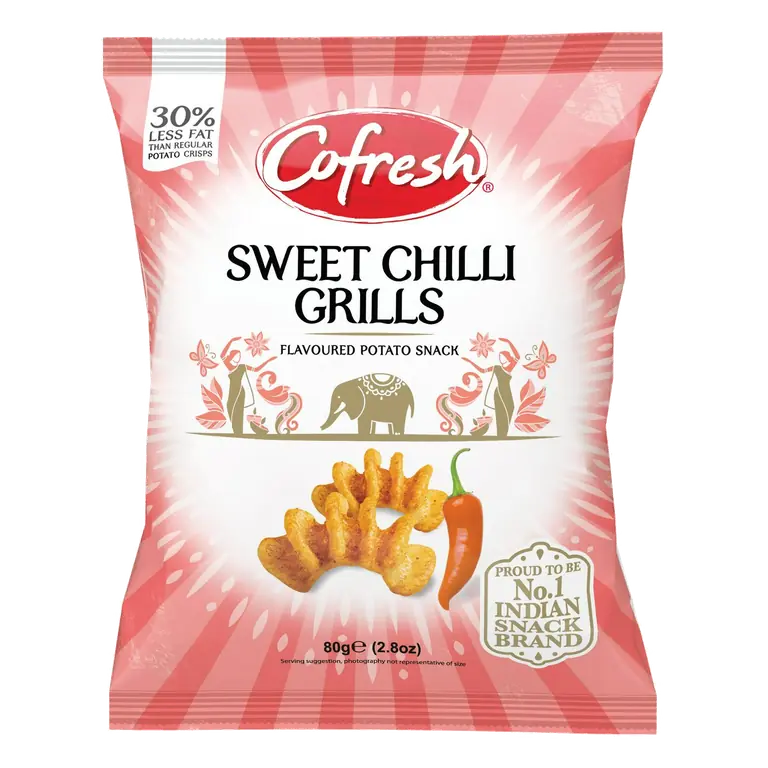 Sweet Chilli Grills Flavoured Potato Snack 80g