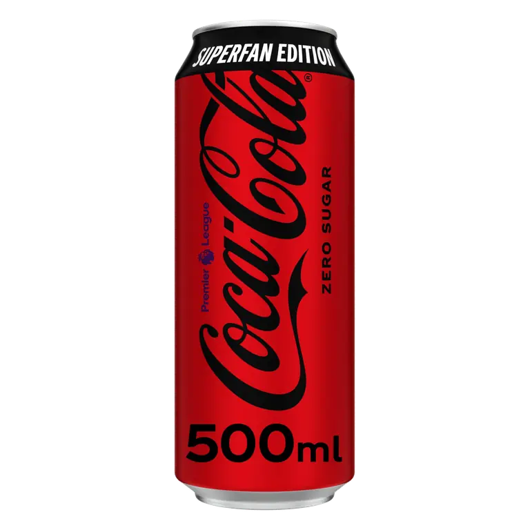Coca-Cola Zero Sugar 500ml Superfan Can