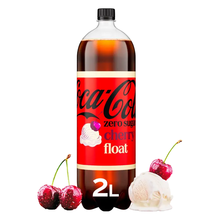 Coca-Cola Zero Sugar Cherry Float 2L Bottle