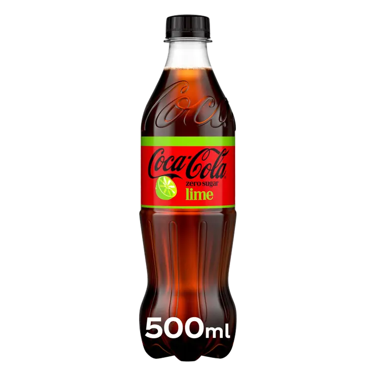 Coca-Cola Zero Sugar Lime 500ml Bottle