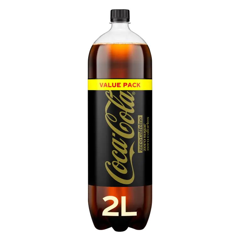 Coca-Cola Zero Sugar Zero Caffeine 2L Bottle