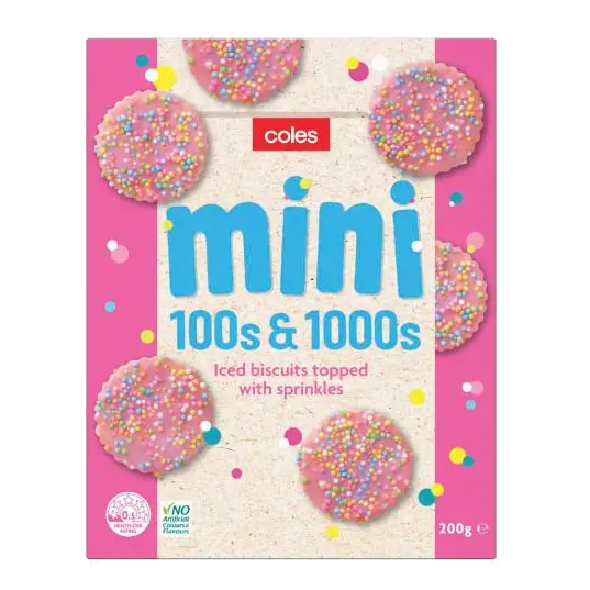100's & 1000's Kids Mini Biscuits