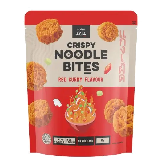Crispy Noodle Bites Red Curry Flavour