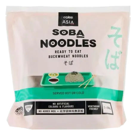 Soba Noodles Ready To Eat 2x200g