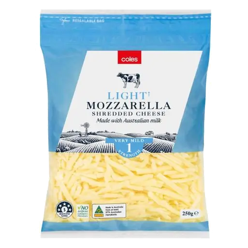 Australian Light Shredded Mozzarella
