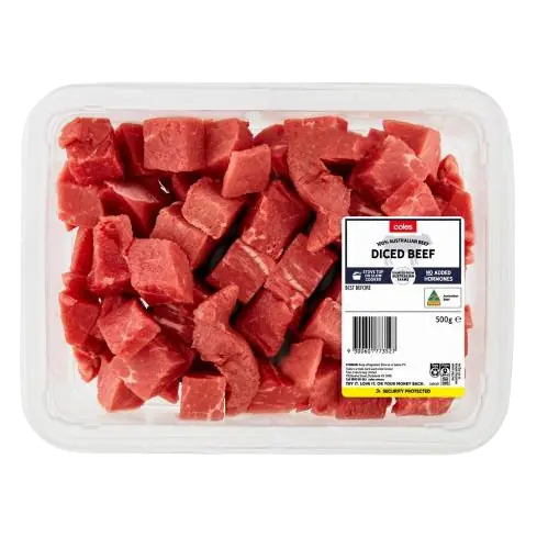 Australian No Added Hormones Diced Beef