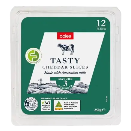 Australian Tasty Cheese Slices