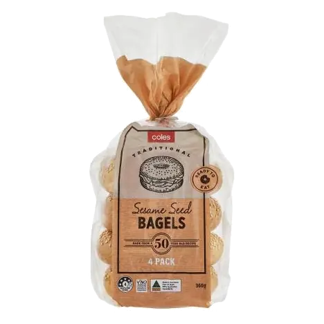 Bagel Sesame 4 Pack
