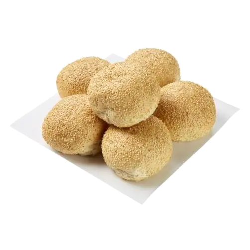 Crusty Round Roll Sesame Rolls
