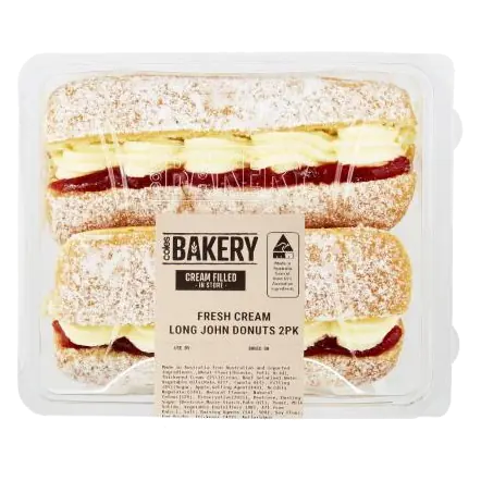 Donuts Fresh Cream Long John