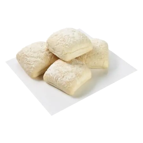 Hi Fibre Low Gi White Soft Round Rolls