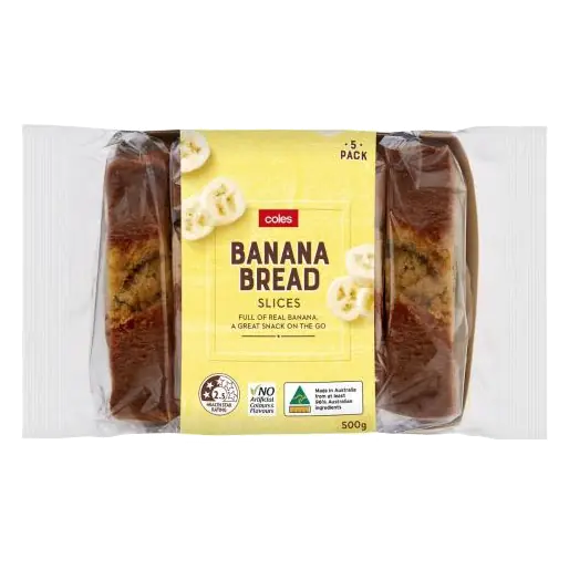 Banana Bread Slices 5 Pack