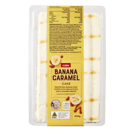Banana Caramel Cake