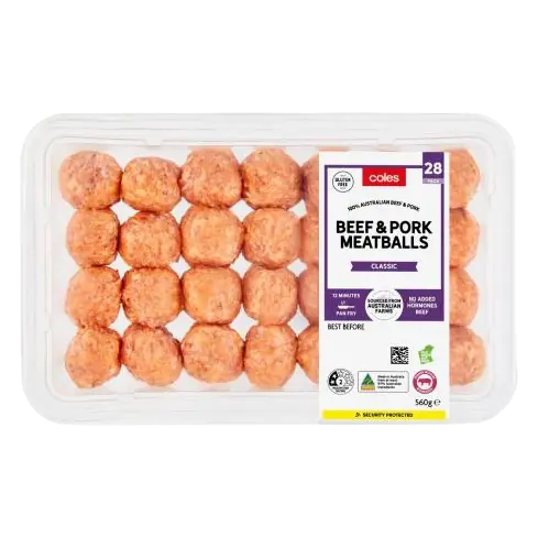 Beef & Pork Meatballs