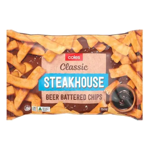 Beer Battered Steakhouse Chips