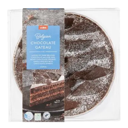 Belgian Chocolate Gateau