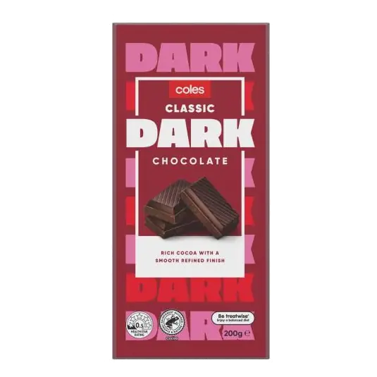 Belgian Dark Chocolate Block