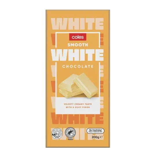 Belgian White Chocolate Block