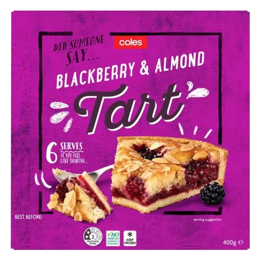 Blackberry & Almond Tart