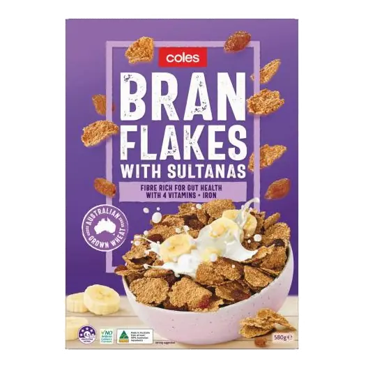 Bran Flakes With Sultanas