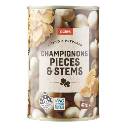 Champignons Pieces & Stems