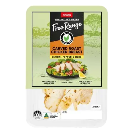 Chicken Breast Free Range Carved Roast Lemon Pepper & Herb