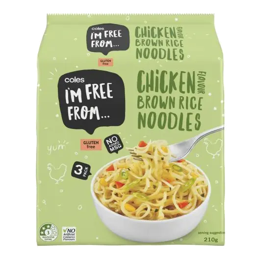 Chicken Flavour Brown Rice Noodles