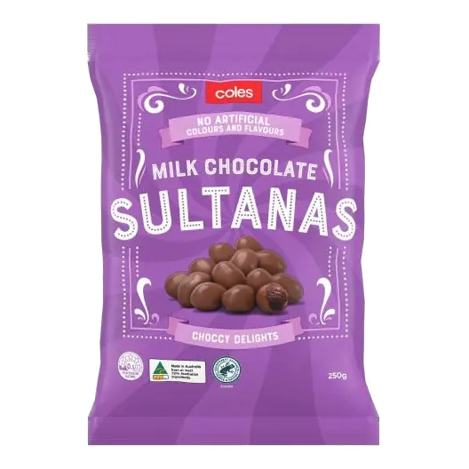 Chocolate Coated Sultanas