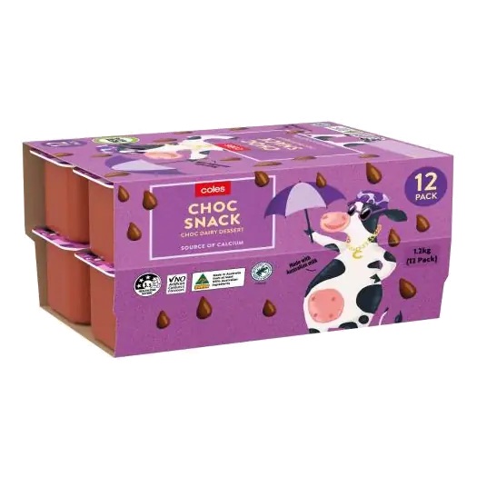 Chocolate Dairy Dessert 12 Pack